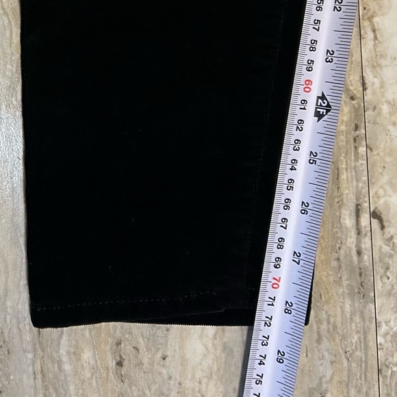 Gap 1969 Black Corduroy Legging Jeans. Skinny Jeans Cords. Waist size 30 - Picture 6 of 11